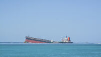 Mauritius Leaking Ship