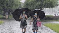 North Korea Heavy Rains