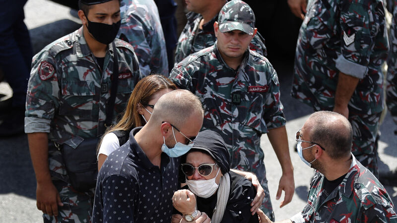 Beirut falls silent to remember those killed in massive explosion Beirut falls silent to remember those killed in massive explosion