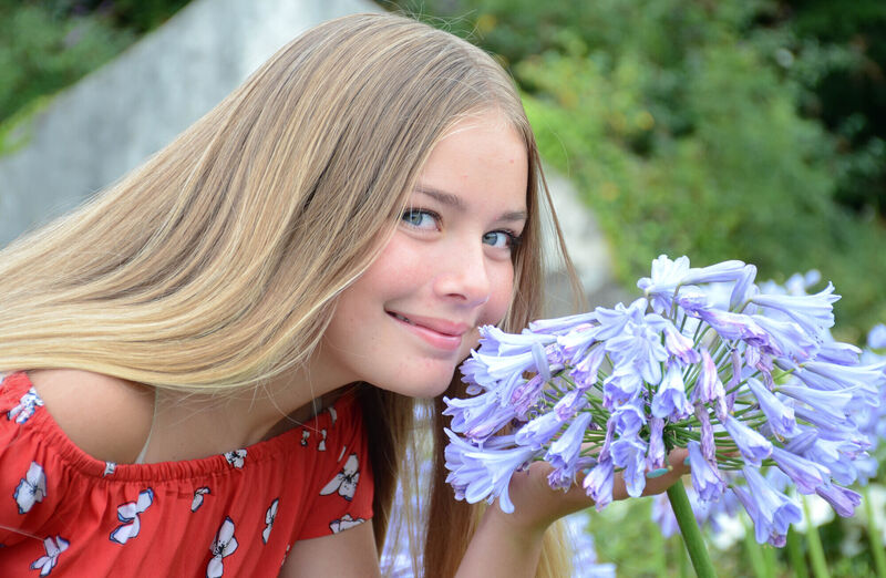 Caoimhe Lehane Connolly who will be going into 1st Year at Colaiste Muire in Crosshaven. Picture: Howard Crowdy