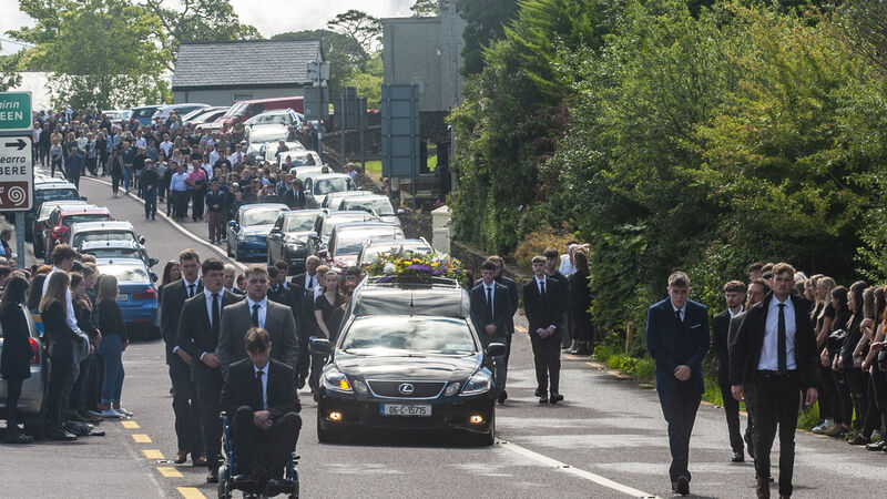 People line the streets to say farewell to teen killed in tragic west Cork crash