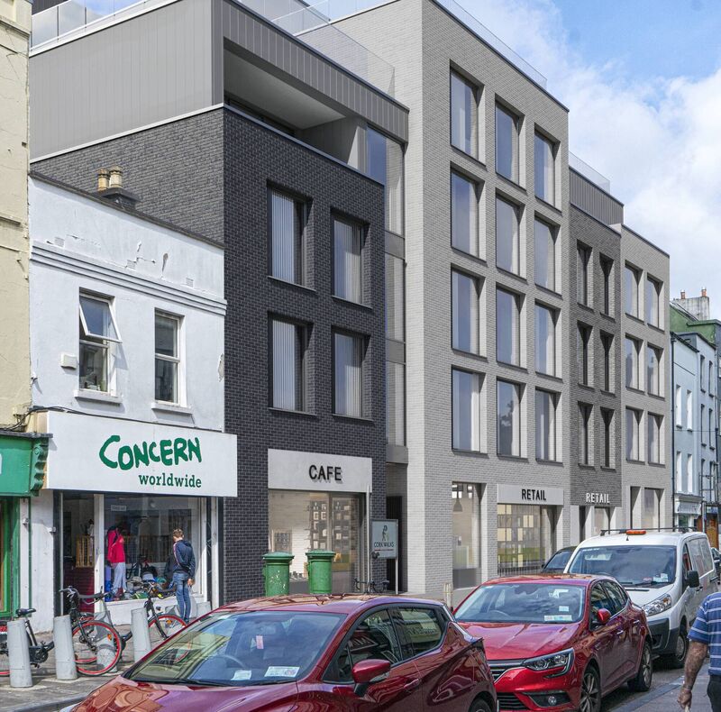 BMOR property developers plans for a €25m investment in a 280-bed student accommodation project, with services, and two new retail units, on the site of the former Munster Furniture, which has lain derelict since the original Georgian buildings were destroyed by fire in 2008 BMOR property developers plans for a €25m investment in a 280-bed student accommodation project, with services, and two new retail units, on the site of the former Munster Furniture, which has lain derelict since the original Georgian buildings were destroyed by fire in 2008