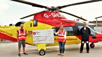 Community fundraising key to keeping Air Ambulance flying