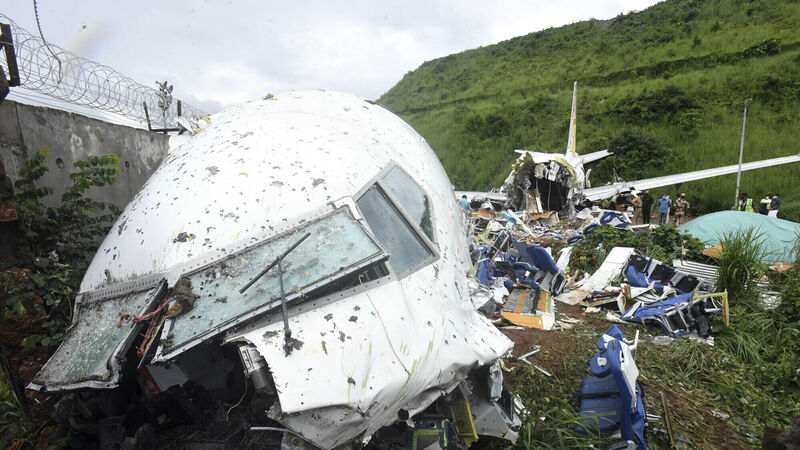 India crash survivors say plane swayed violently before skidding off runway India crash survivors say plane swayed violently before skidding off runway
