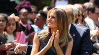Melania Trump Rose Garden