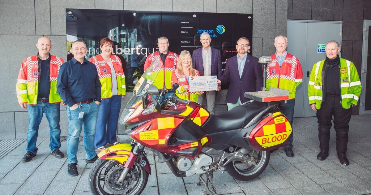 Johnson Controls makes donation of 10k to Cork voluntary organisation