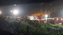 India Plane Crash Lands