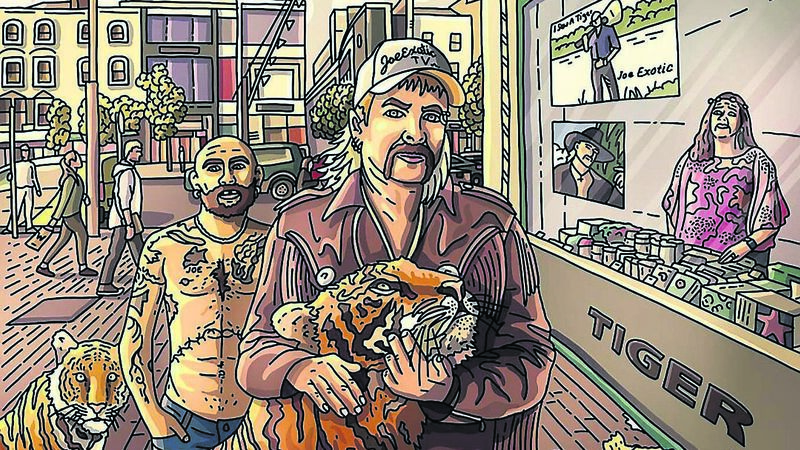 From Joe Exotic to Joker... lockdown has Cork artist's creative juices flowing
