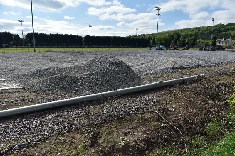 The pitch at Ballincollig GAA club will be ready soon. Picture: Eddie O'Hare
