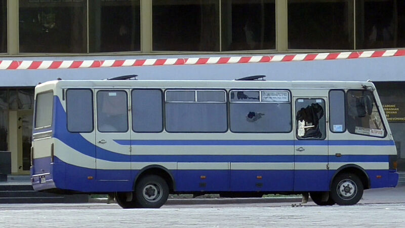 Ukraine hostage-taker surrenders with bus passengers unharmed