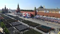 Russia Red Square Parade