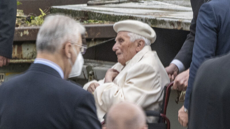 Emeritus Pope Benedict returning to Vatican after visiting ailing brother Emeritus Pope Benedict returning to Vatican after visiting ailing brother