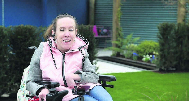 SEEKING SANCTUARY: Shelly Gaynor, who has cerebral palsy. SEEKING SANCTUARY: Shelly Gaynor, who has cerebral palsy.