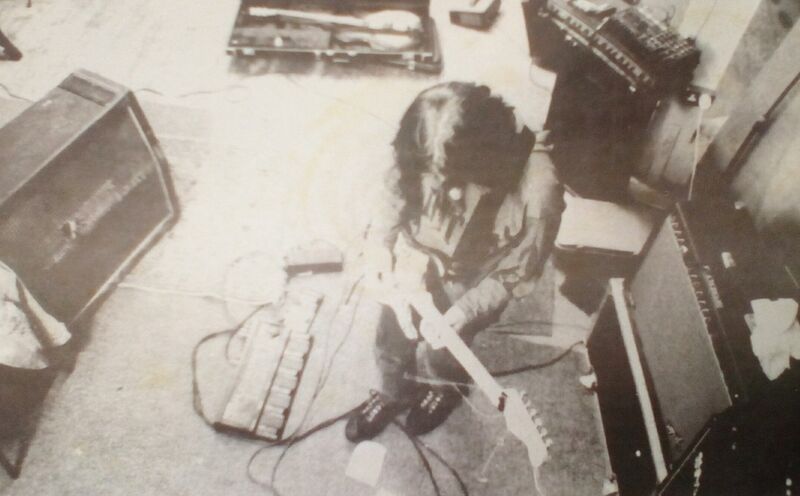 Graham Finn of Emperor Of Ice Cream in rehearsals in 1992.