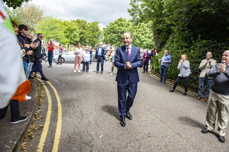 New Taoiseach Micheál Martin arrrives home in CorkPic Michael Mac Sweeney/Provision New Taoiseach Micheál Martin arrrives home in CorkPic Michael Mac Sweeney/Provision