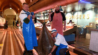Plenty of fish to go around! 100kg whopper on show at English Market