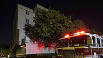 US Chinese Consulate Fire