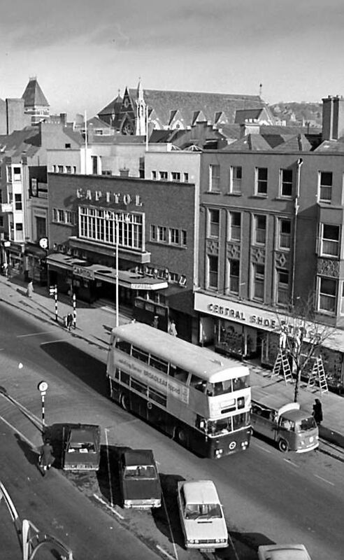 CITY VENUE: The Capitol Cinema in Grand Parade, Cork city, in 1973.