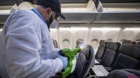 Virus Outbreak DFW Airlines