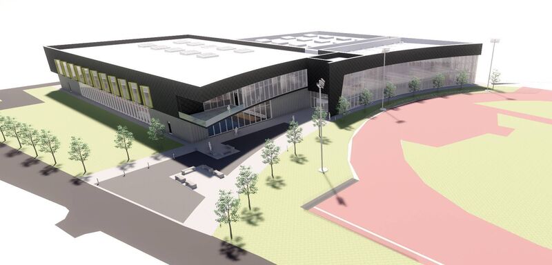 CIT REPRO FREE - Artists Impression of the New CIT/MTU Sports Arena and High Performance Indoor Athletics Centre