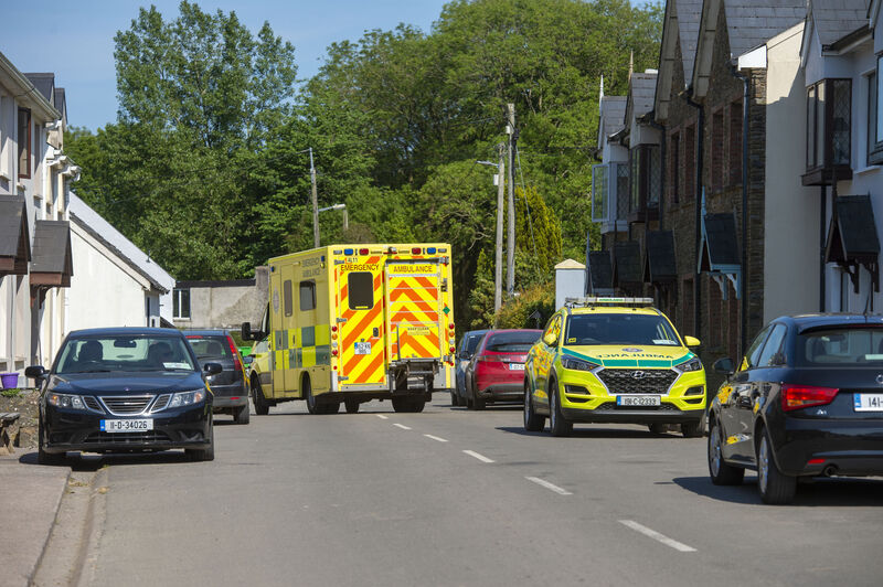Paramedics leaving Nohoval village after attending the scene of diving accident where a man was injured. Picture Dan Linehan Paramedics leaving Nohoval village after attending the scene of diving accident where a man was injured. Picture Dan Linehan
