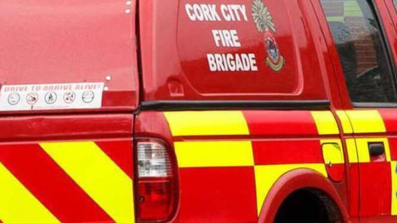 Fire Service dealing with vehicle fire on busy Cork city road 