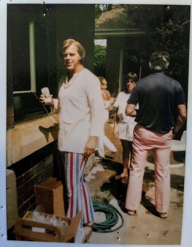 David, in younger days. Pictures from David Glasheen.