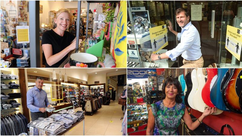 Open for business: Cork stores welcome back customers after months of being shut Open for business: Cork stores welcome back customers after months of being shut