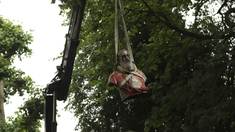 Bust of king who pillaged DR Congo removed from public display in Belgian city Bust of king who pillaged DR Congo removed from public display in Belgian city
