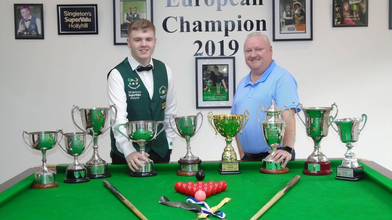 Cork's European champion Aaron Hill would love to have snooker back Cork's European champion Aaron Hill would love to have snooker back