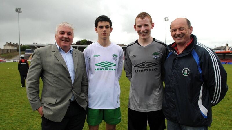 John Egan and Damien Cahalane were huge rivals on the GAA pitch but landed a National Cup together with Greenwood