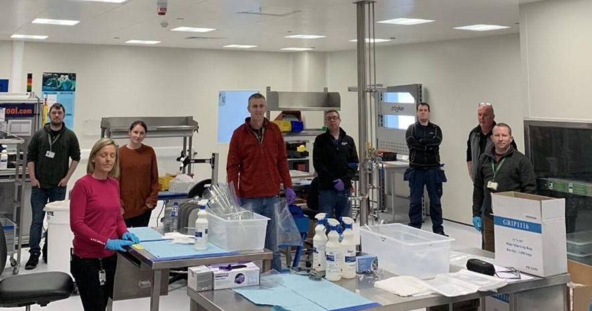 Stryker Ireland’s Cork facility adapts production to meet HSE’s need