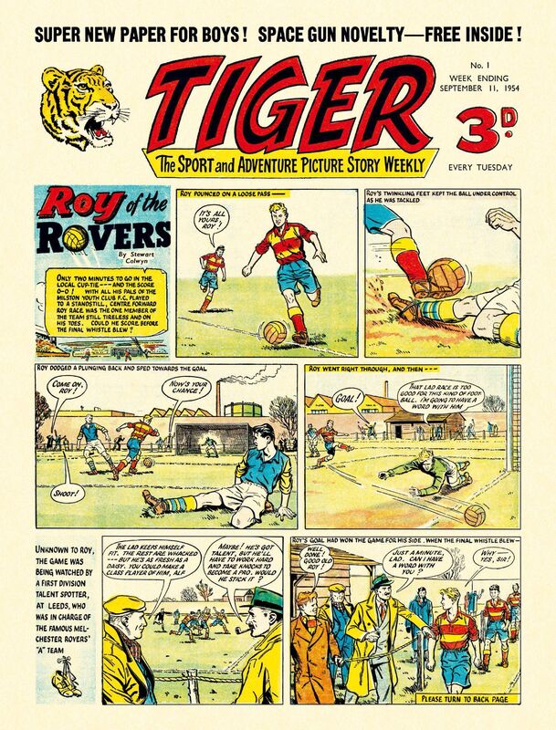Roy of the Rovers in Tiger.