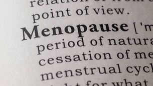 Dictionary definition of menopause