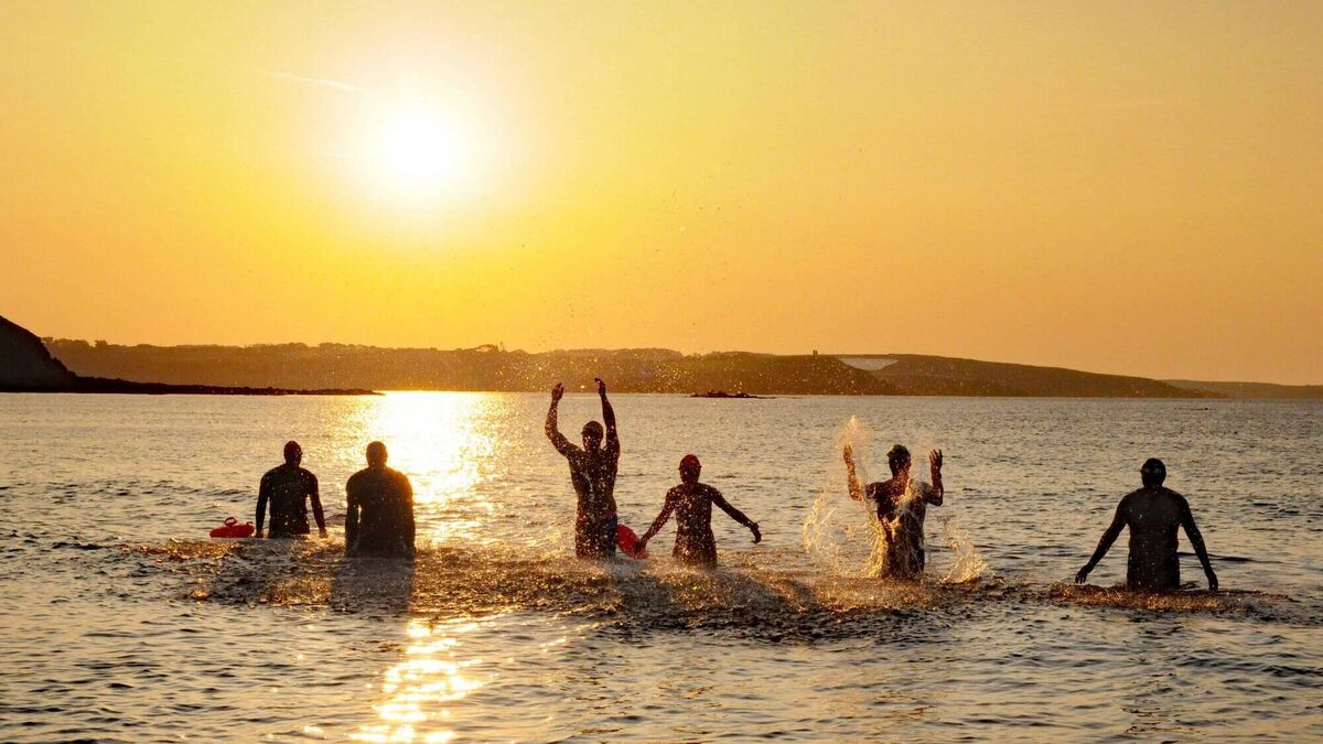 Picture gallery: Open water swimmers eager to return to the sea