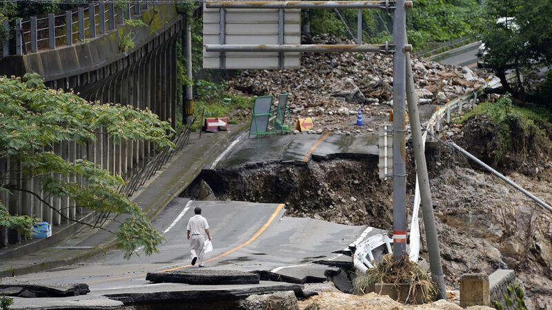 Death toll from Japan floods rises to 50