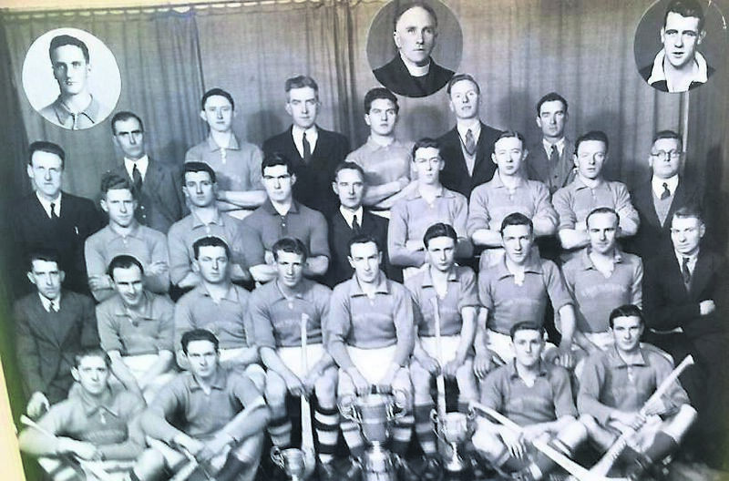 St Finbarr’s, Cork County champions of 1942 and 1943. Condon is seated second row fourth from right. St Finbarr’s, Cork County champions of 1942 and 1943. Condon is seated second row fourth from right.