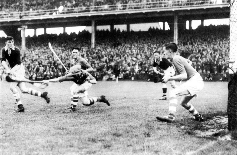Joe Kelly and Seán Condon in action for Cork. Joe Kelly and Seán Condon in action for Cork.
