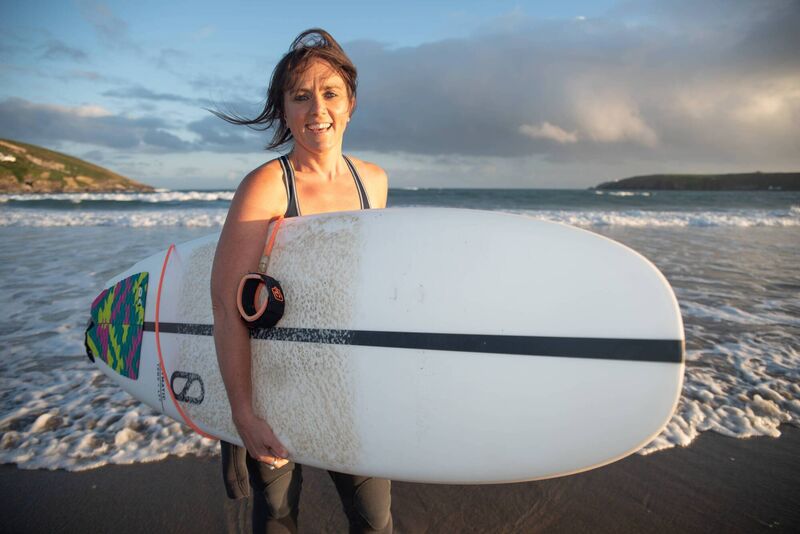 Mairéad O'Donovan loves to surf and grew up by the ocean. Picture: Sean Casey