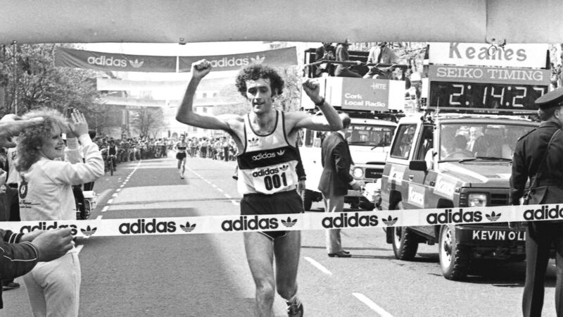 Controversy in the 1984 Cork City Marathon as both winners were disqualified over breaking rules on logos