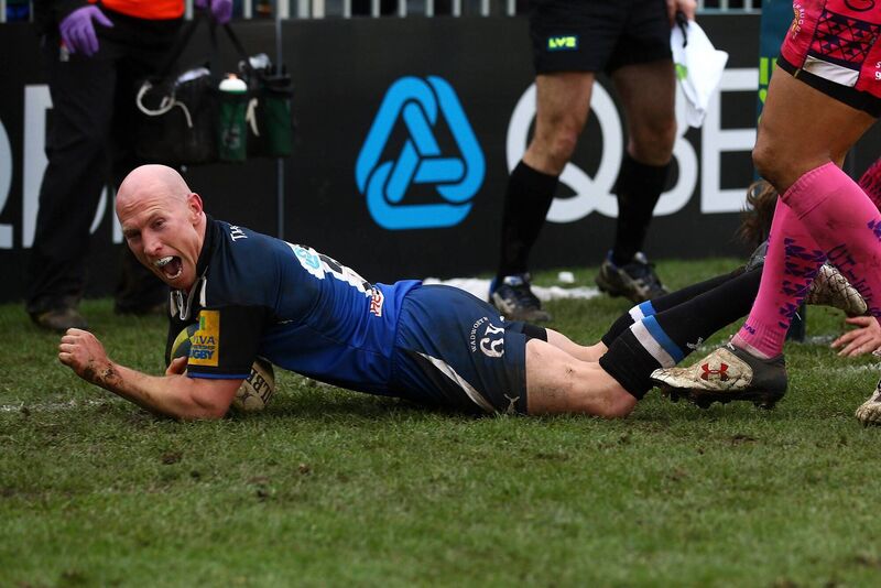Stringer scoring for Bath. Picture: Clive Rose/Getty Images Stringer scoring for Bath. Picture: Clive Rose/Getty Images