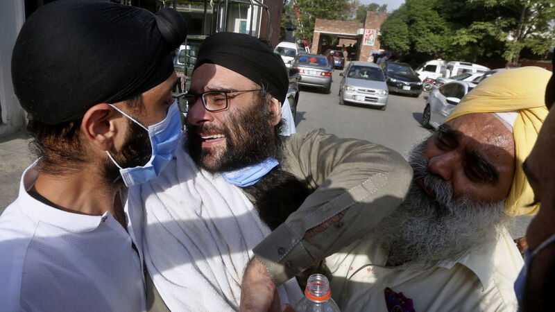 Sikh pilgrims killed in Pakistan as bus collides with train at railway crossing