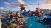 Fortnite floods its island for new season update