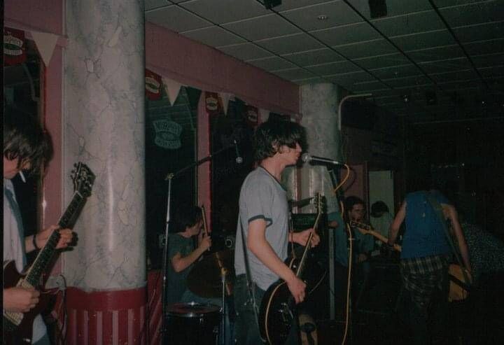 The Shanks on stage in the 90s. The Shanks on stage in the 90s.