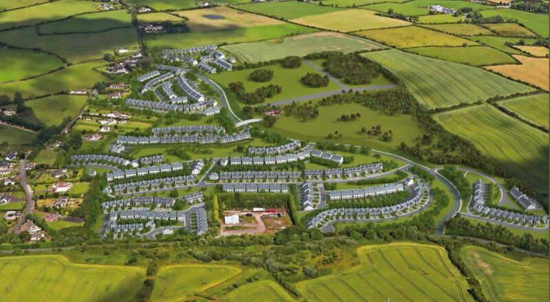 An artist impression of the Ballyvolane housing project.