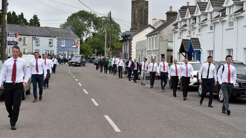 'The loss is immense': Kieran O'Connor laid to rest 