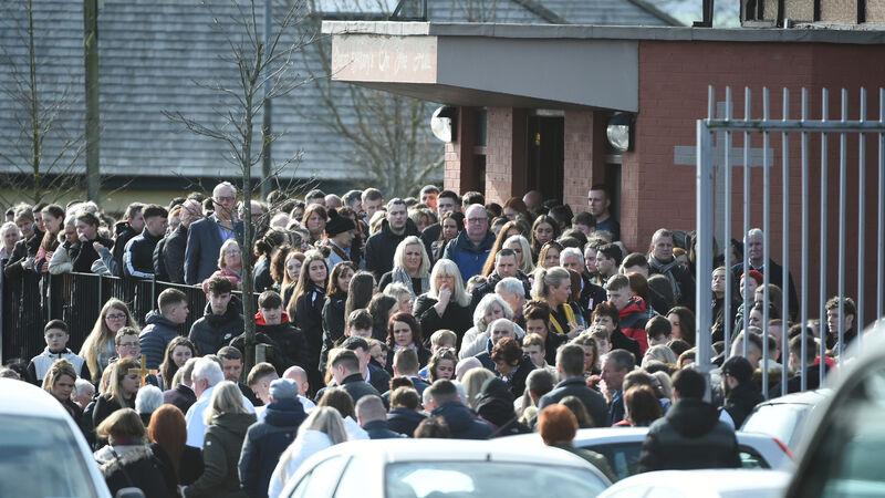 Huge crowds at funeral of Knocknaheeny crash victim; Mourners told Kimberly brought joy wherever she went