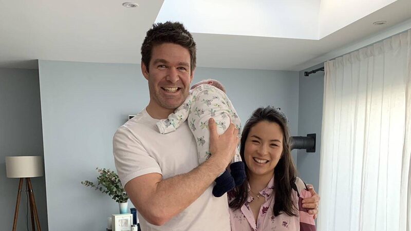 'Our gift from Emmeline': Billy Holland and his wife announce birth of their son