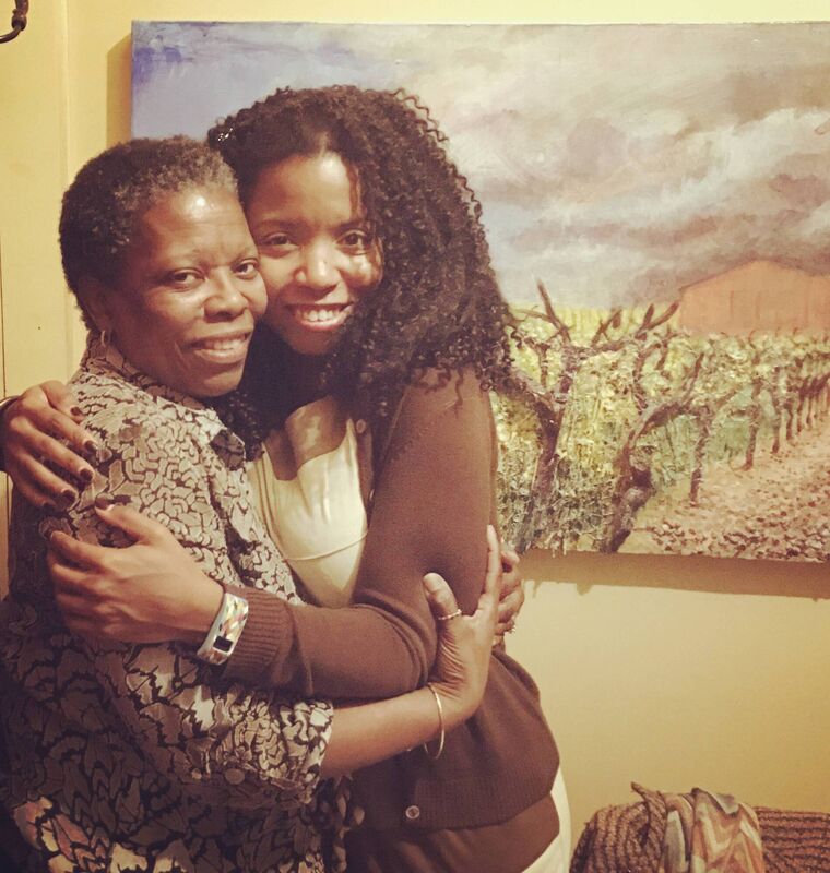 Kimberly Reyes and her mum Georgeann Reyes. Kimberly lives in Cork, her mum in New York.