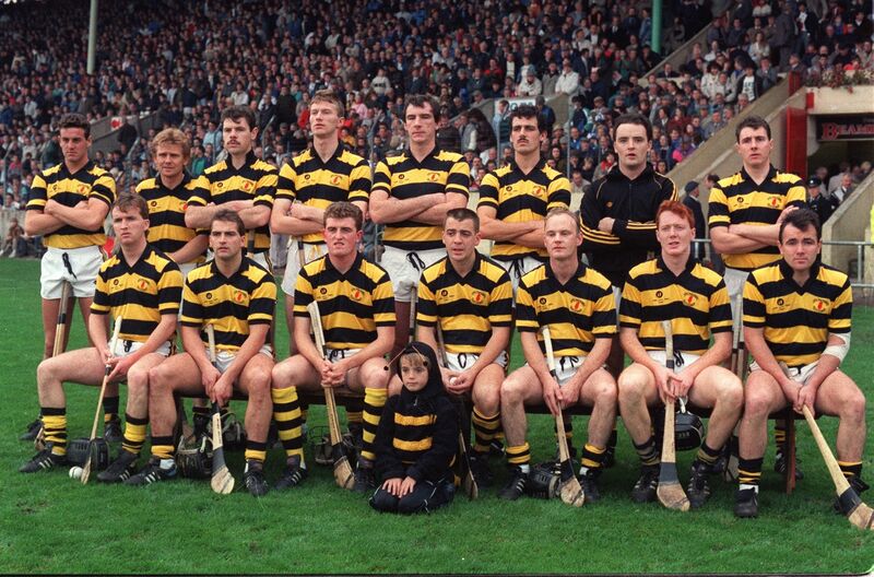 The Na Piarsaigh team that beat St Finbarrs in the 1990 Cork county final.